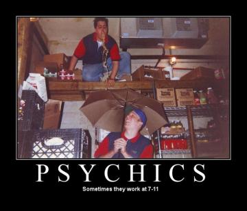 Forget the umbrella guy, how about the guy with the camera? Source