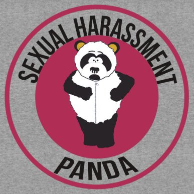 Sexual Harassment Panda Emblem
