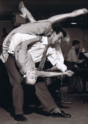 I never got to "aerial dance moves" level of swing dancing