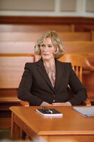 The show "Damages" is all about how obsessed Glenn Close is with seeking justice, but they leave out the part of her taking hours to do whatever it takes to get your hair to do that.