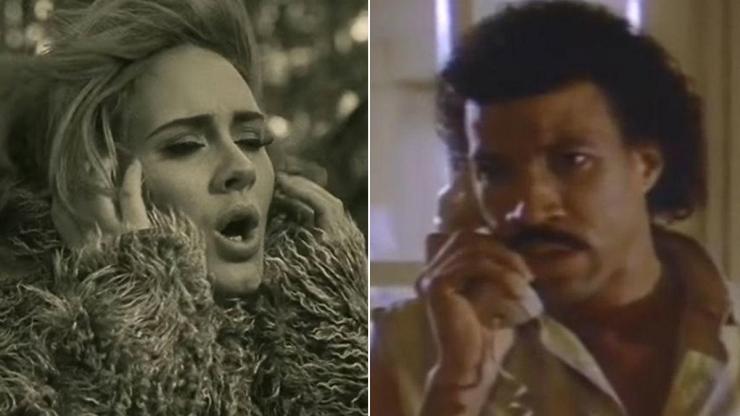 Adele and Lionel Ritchie